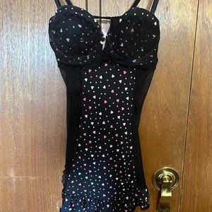 Jessica Simpson Women's Black and Pink Underwear